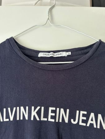 T shirt bleu Calvin Klein S