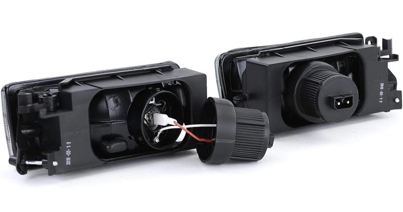 BMW Tutti pezzi di ricambio auto: BMW E36 Nebelscheinwerfer Set Schwarz Smoke H1 – Nuovo e nell'imballaggio originale da Winikon venduto da cabriofan01 4