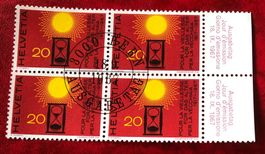 4 er Block Nr.450 mit Stempel Bern   