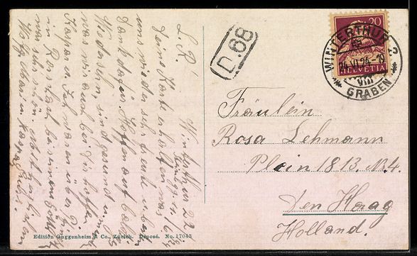 Cartes postales: AK Rorschach, Ortsansicht mit Kirchen – D'occasion à Berlin par bartko-reher 1