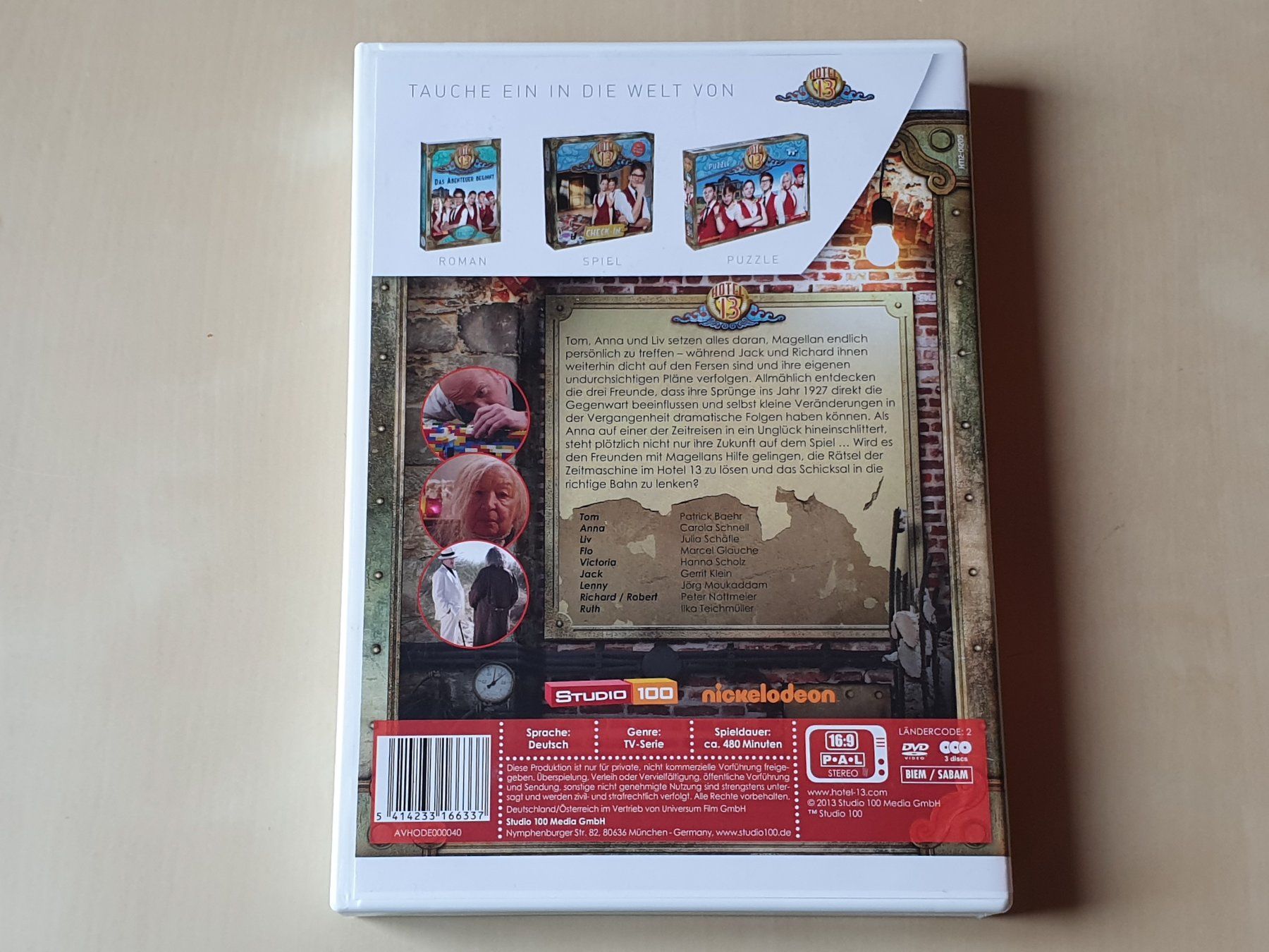 Tutti i DVDs: Hotel 13 Staffel 1 Teil 2 – Usato da Stansstad venduto da collectorsshop 1