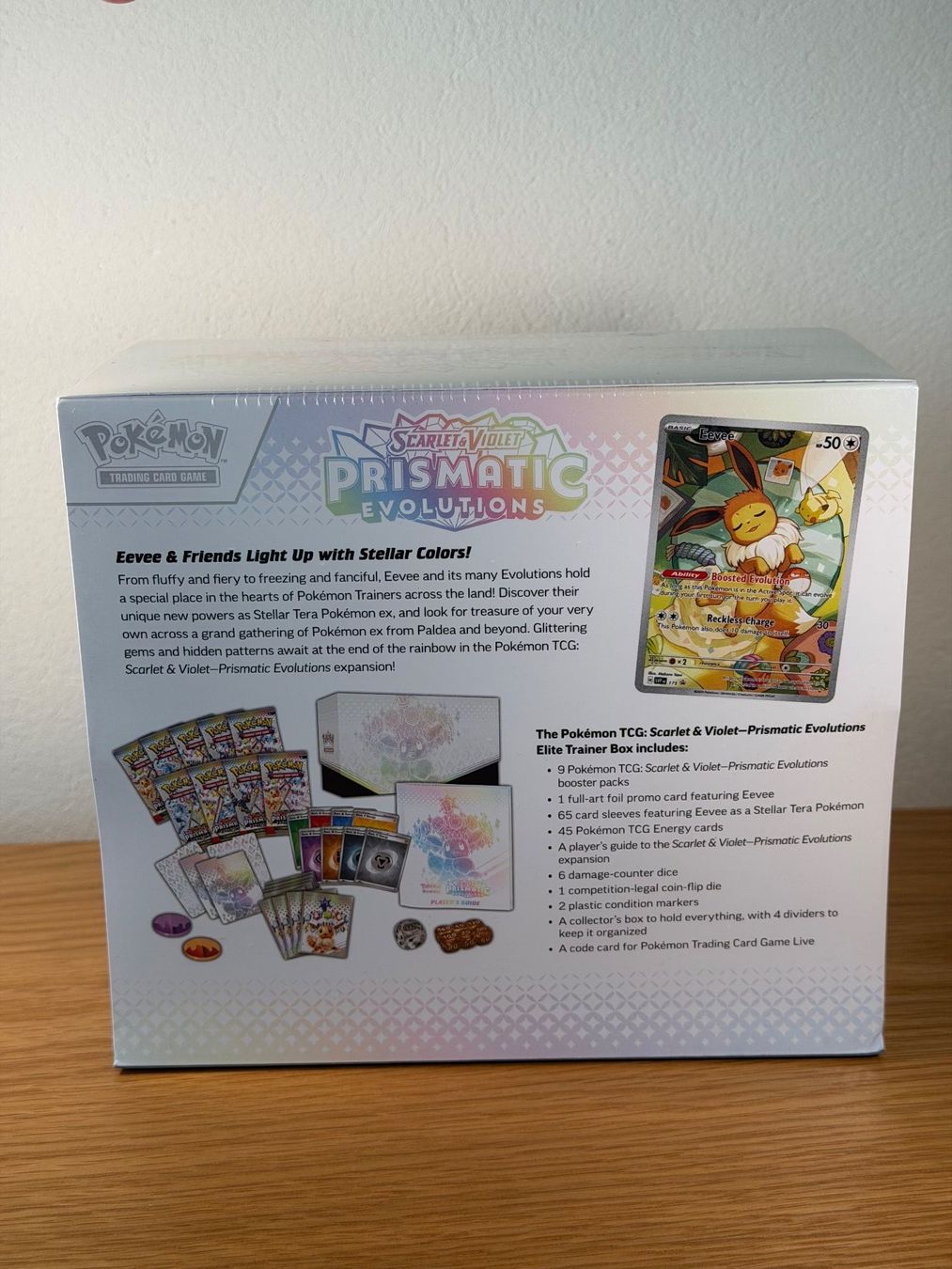 Pokémon Carte collezionabili: Pokémon Prismatic Evolutions Elite Trainer Box (ETB) EN – Nuovo e nell'imballaggio originale da Montagny-Yverdon venduto da For1 2