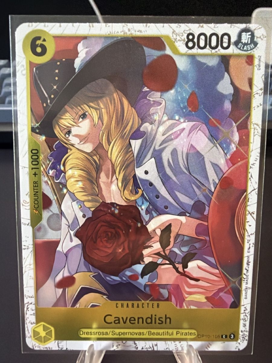 Bandai Carte collezionabili: One Piece Karte: Cavendish - prb foil – Nuovo (secondo la descrizione) da Kriens venduto da Ajiani