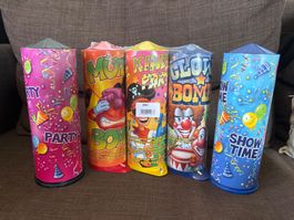 5 x Party Tischbomben Sofortkauf