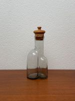 Organisces Glas Gefäss Vorratsgefäss m. Korken vintage Vase