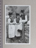 Lötschental, Volkstrachen, Tracht, Älplerinnen