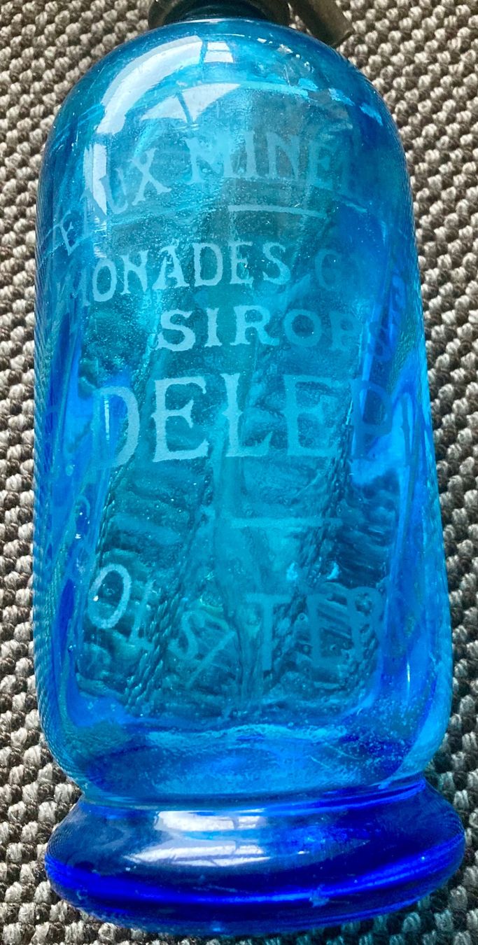 Bottiglie: Syphonflasche aus Frankreich blau – Usato da Rüegsauschachen venduto da Andyalfredo 1
