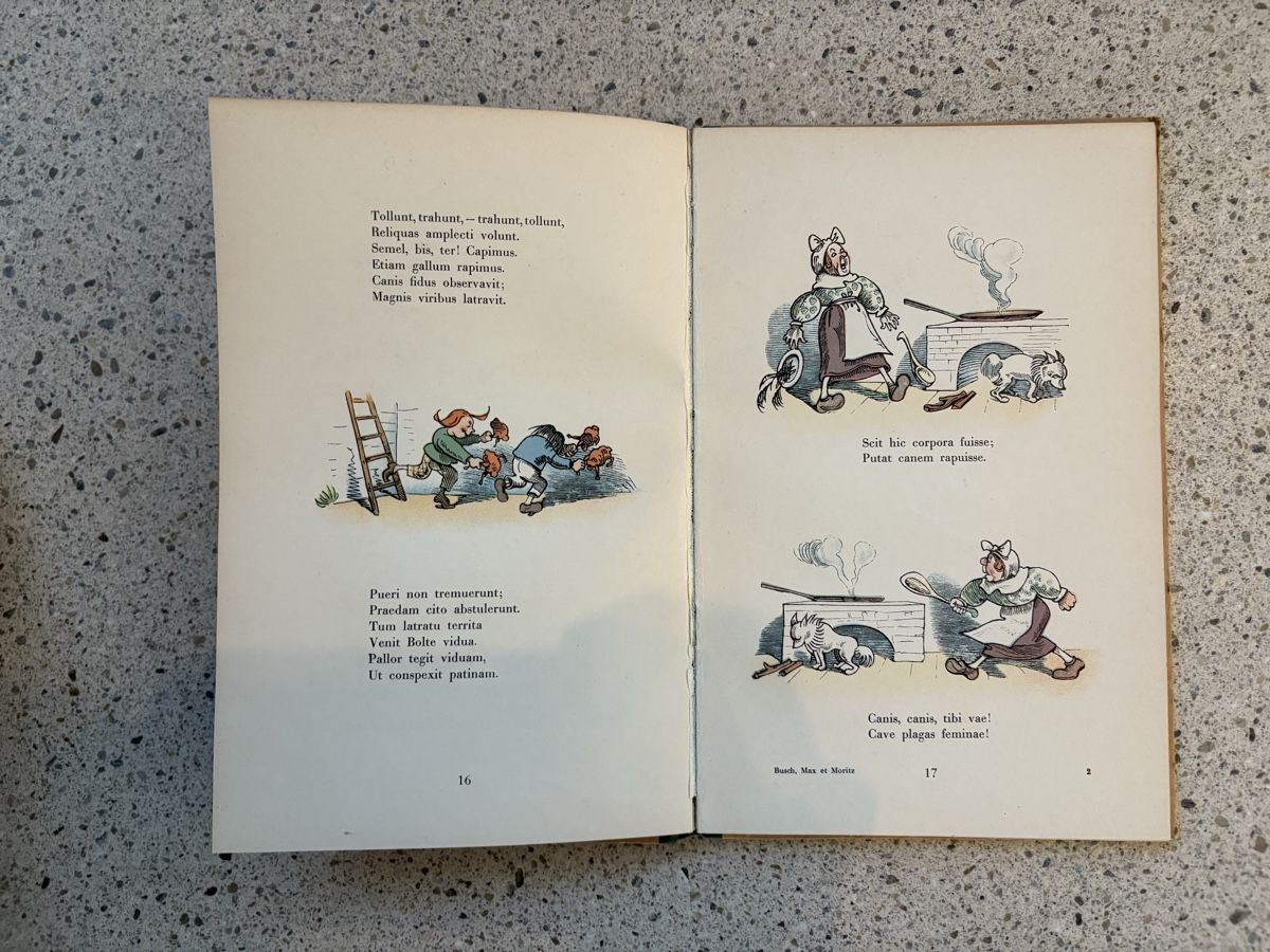 Livres: Max und Moritz in Latein - 1932 – D'occasion à Schlieren par pauley102 2