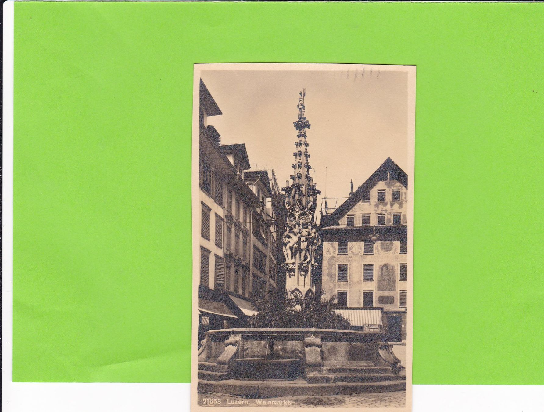 Cartoline postali: Luzern-Weinmarkt – Usato da St. Peterzell venduto da neckertal