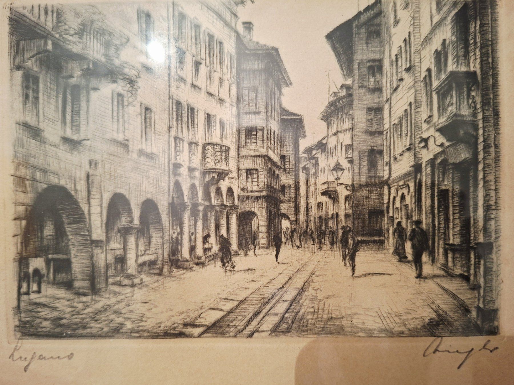 Incisioni: Stich von Lugano Stadt – Usato da Weiningen ZH venduto da nic_5lqm 2