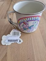 My Little Pony Tasse / Emaille-Becher mit Retro-Motiv (Neu)