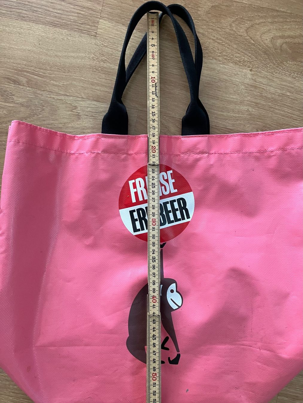 Taschen für Damen: Migros robuste Kult Einkaufstasche erdbeere pink – Gebraucht aus Magden von Anthurium11 1
