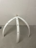 Mobile holder for baby crib white wood good condition