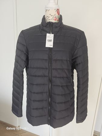 Unisex  Steppjacke, Grösse L, Schwarz - Ideal für Herbst!
