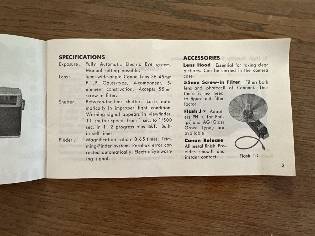 Bücher: Canon Products Guide 1970er – Gebraucht aus Frauenfeld von Jose_luis 2