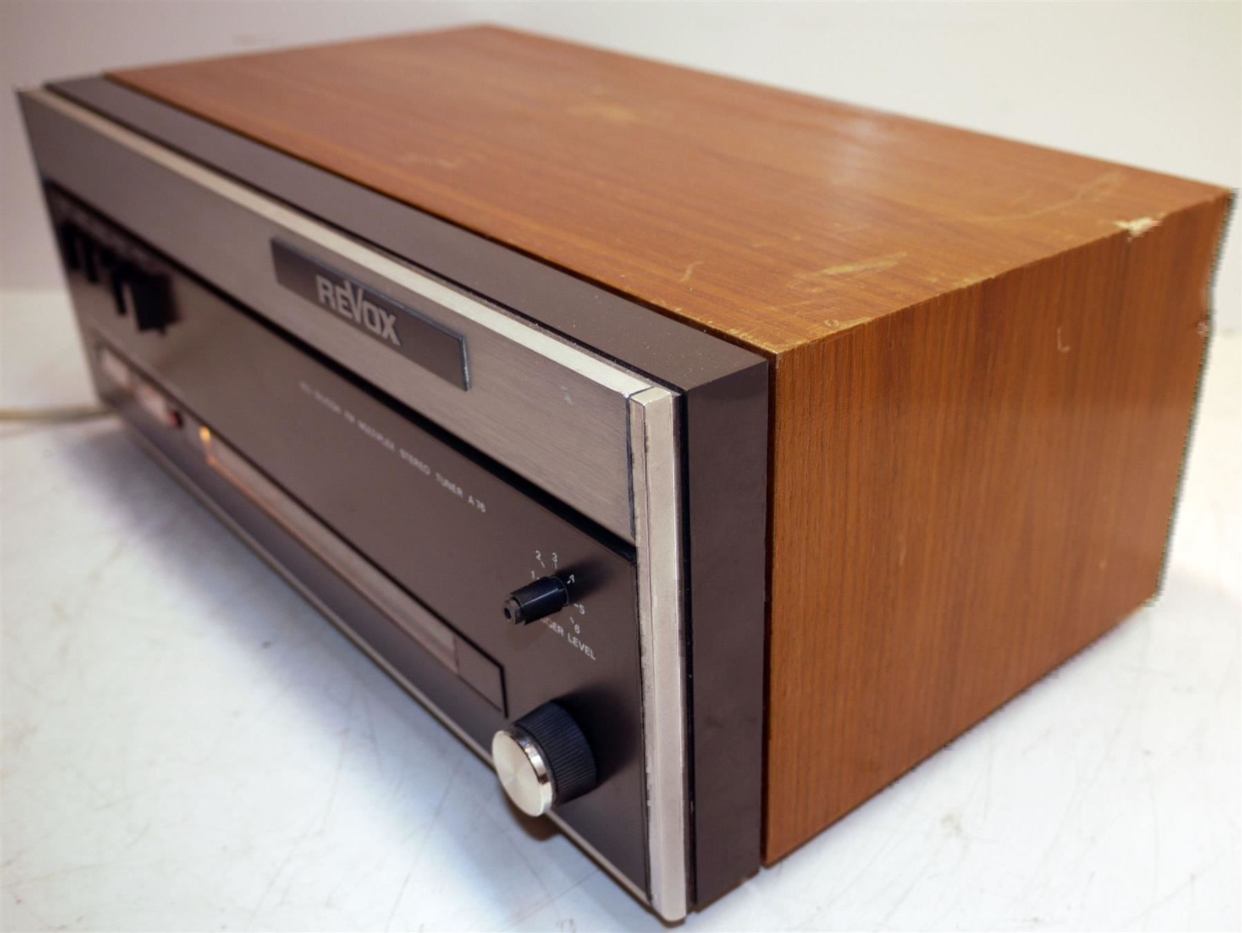 Revox Radio: Revox Tuner A 76 – Usato da Männedorf venduto da livesteam 3
