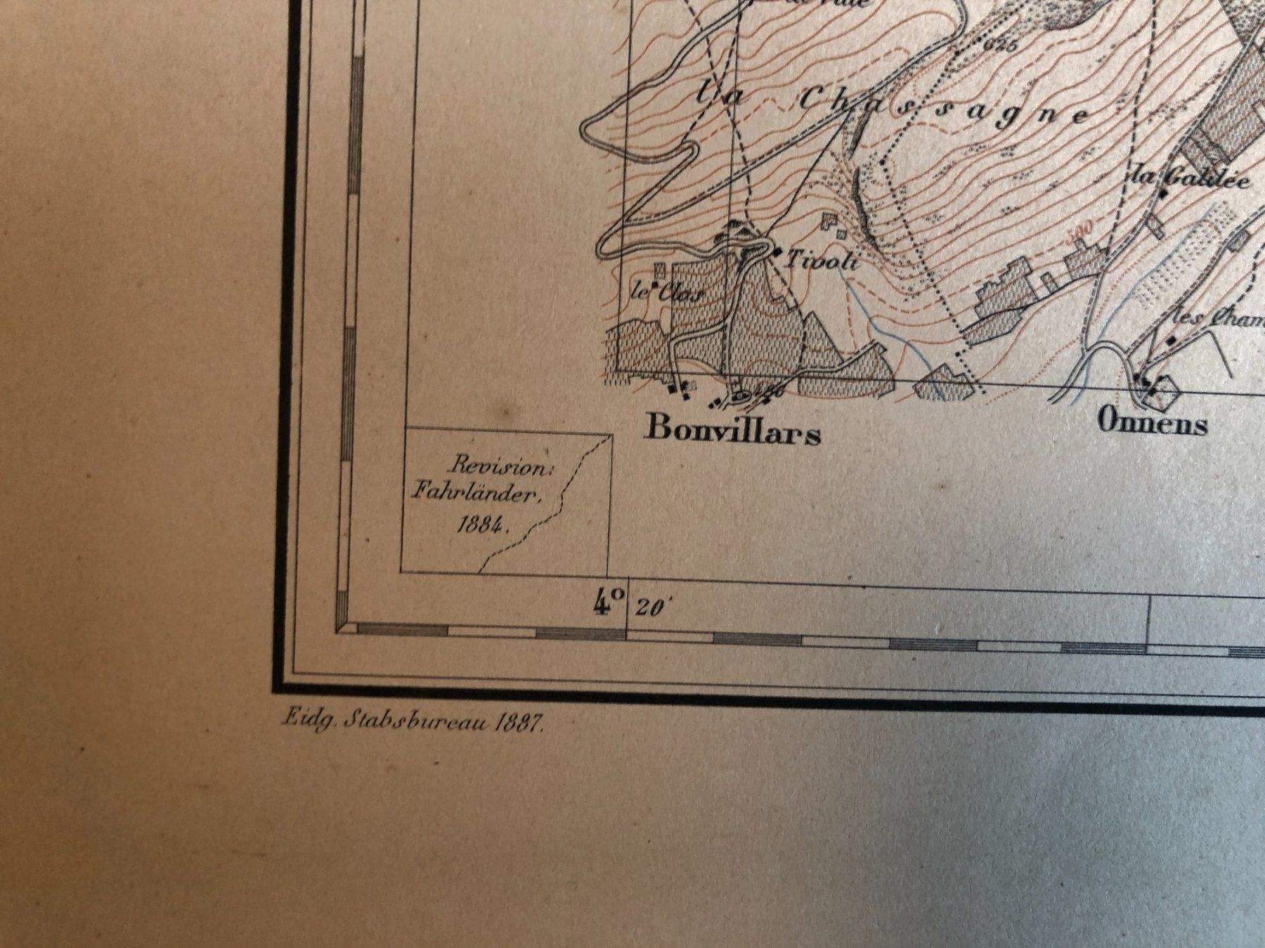 Cartine & Atlanti: Siegfriedatlas Bl. 285: Concise 1887 – Usato da Zürich venduto da allp 7