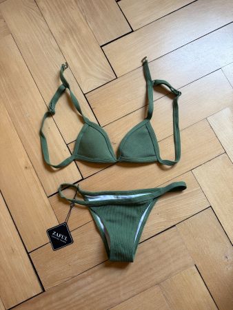 ZAFUL - Bikini olivgrün S (NEU)