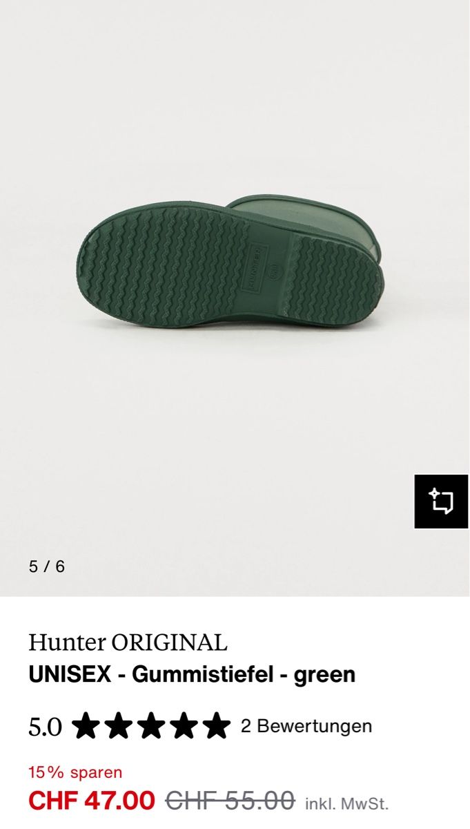 Hunter Scarpe per ragazzi: Hunter Green Toddler Rain Boots Gr. 22 – Usato da Mühlau venduto da mat_zzj2 4