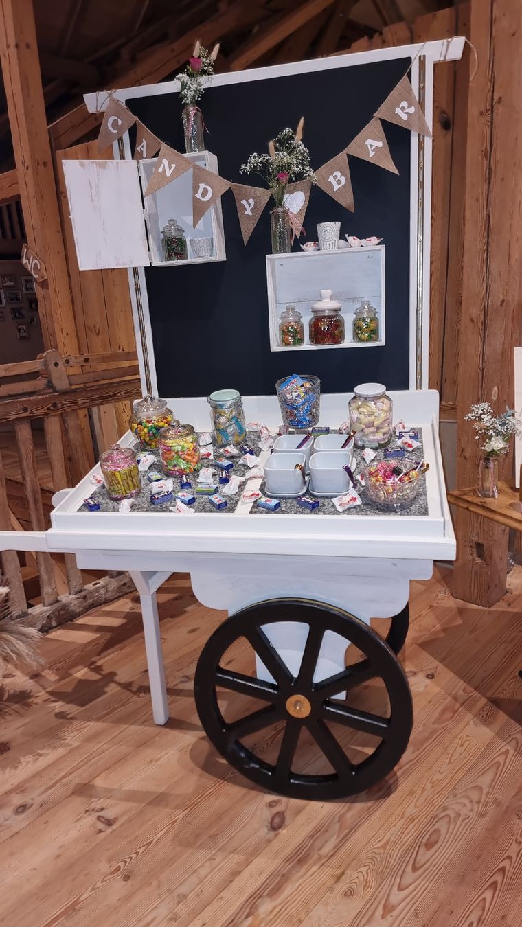 Altro per Eventi aziendali & Feste: wunderschöne Candybar/ Canddywagen – Usato da Wigoltingen venduto da Zuckerfee84