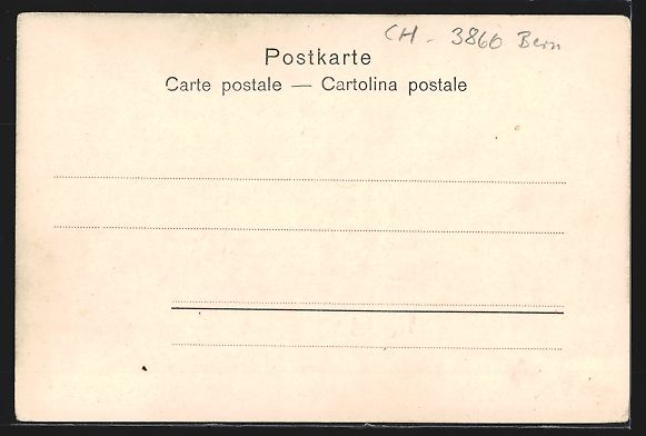 Cartoline postali: AK Meiringen, Teilansicht mit Kirche – Usato da Berlin venduto da bartko-reher 1