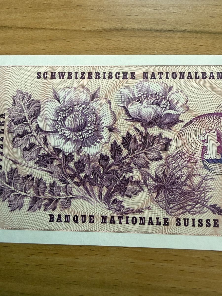 Banconote: 10 Franken Banknote Serie 30 U – Usato da Grenchen venduto da Bastet007 2