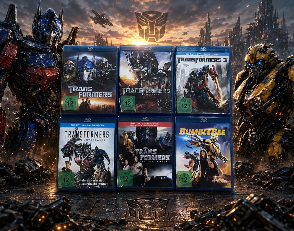Tutti i DVDs: Transformers Blu-ray Sammlung | 6 Filme inkl. Bumblebee – Nuovo (secondo la descrizione) da St. Gallen venduto da Starlord77