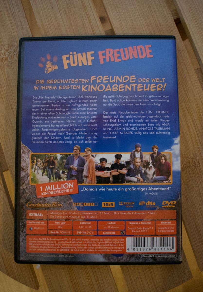 Tutti i DVDs: Fünf Freunde – Usato da Eschikofen venduto da anj_98vh 1