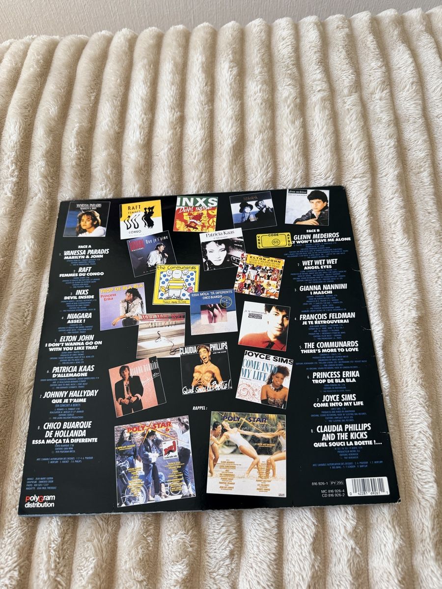 Dischi in vinile: Vinyle Polystar 8 – Compilation hits années 80 – Usato da Bussigny venduto da Serena2009 1
