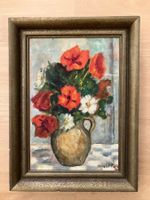 Sehr altes Kleines Gemälde Stilleben Signiert 29cm x 40cm