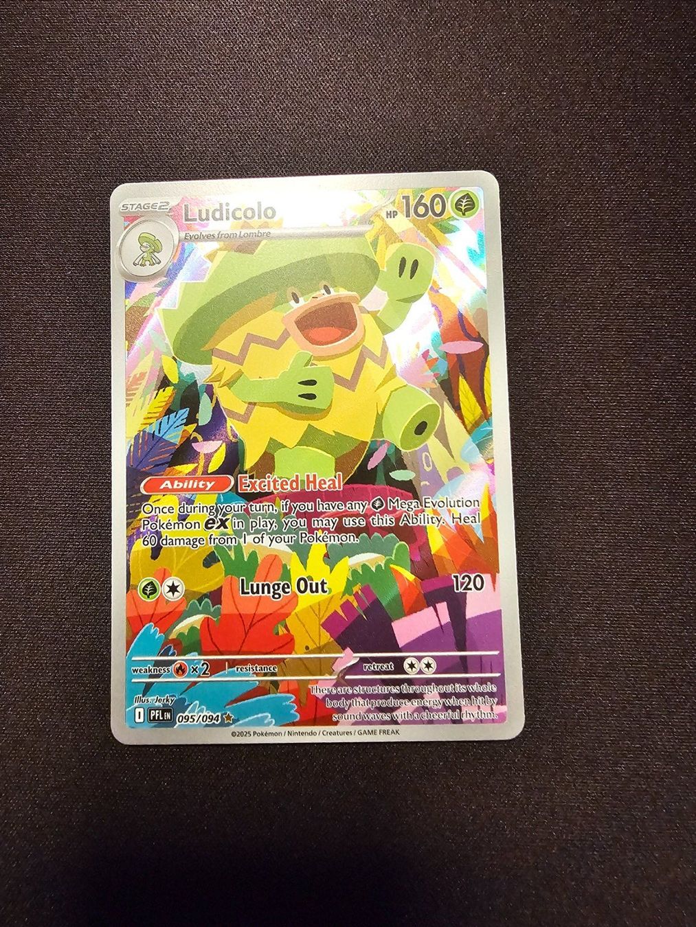 Pokémon Sammelbilder & Trading cards: Ludicolo EN 095/094 – Gebraucht aus Lufingen von Argannon