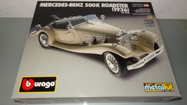 Bburago Metall-Kit Bausatz Mercedes-Benz 500k Roadster 1936