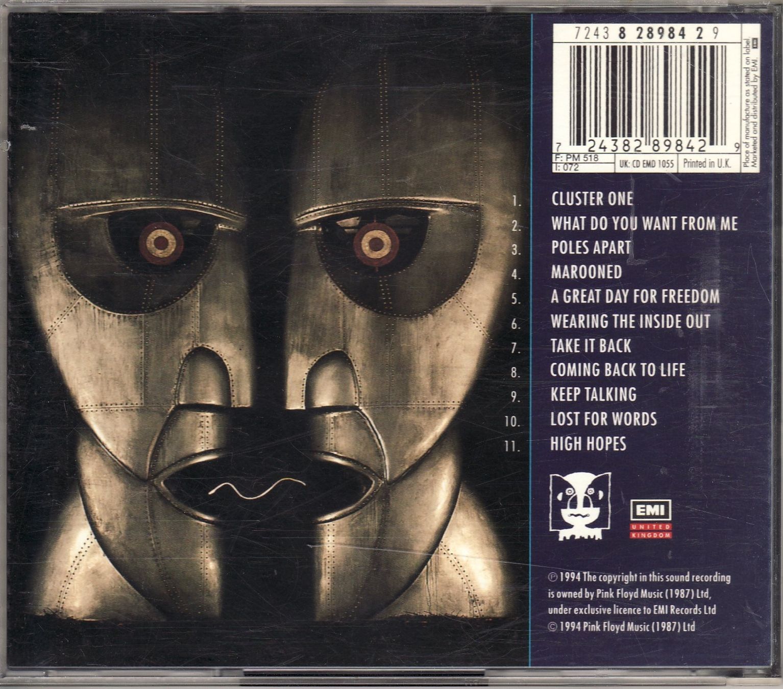 CDs: Pink Floyd The Division Bell – Neuf (Voir description) à Boussens par catfood01 1