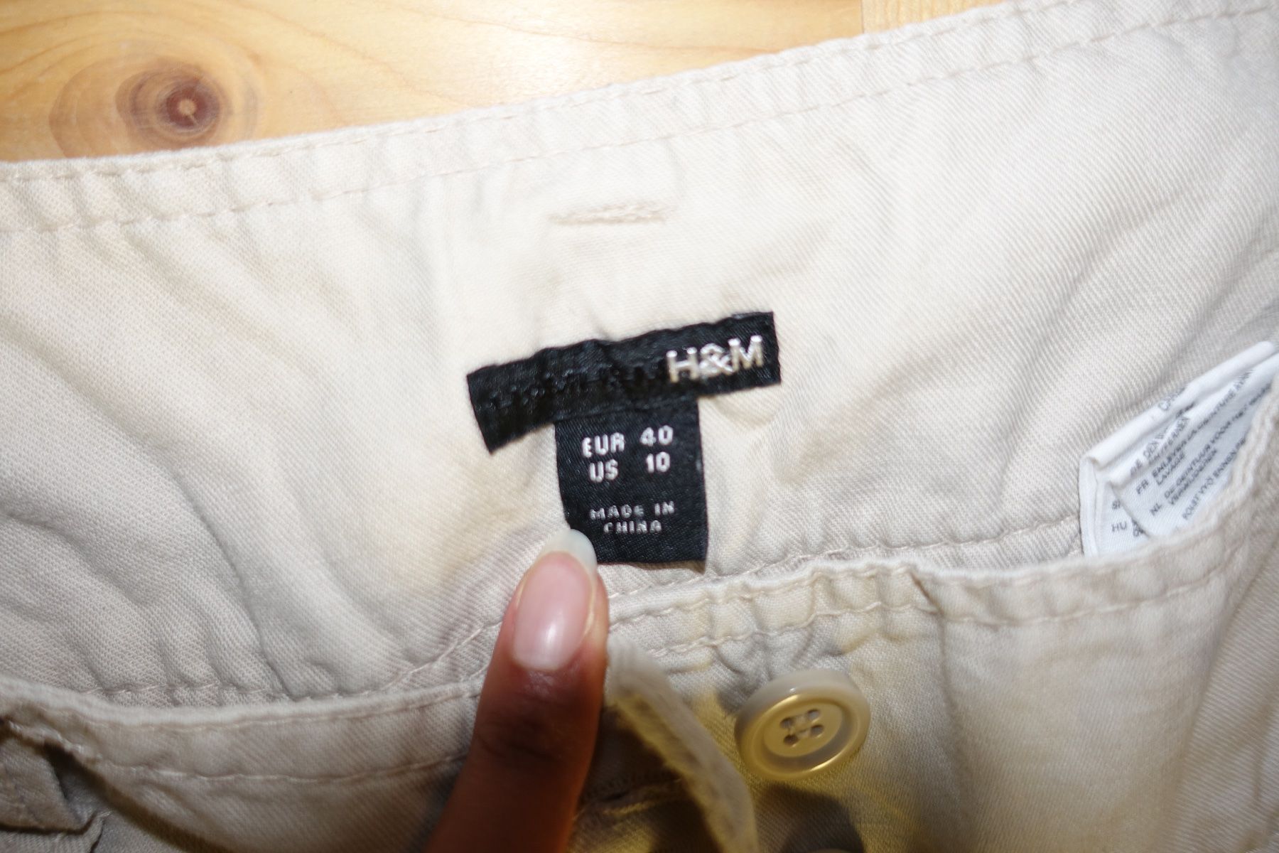 H&M Pantaloni: Leinenhose – Usato da Bern venduto da Bija_Secondhand 1