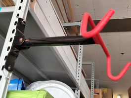 Fahrrad Wandhalterung schwarz