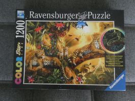 Goldene Leoparden Ravensburger-Puzzle 1'200 Teile