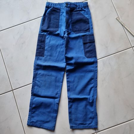 Blaue Landi Arbeitshose Gr 152 Top Zustand!