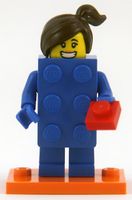 LEGO Minifiguren 71021 Series 18 - Brick Suit Girl