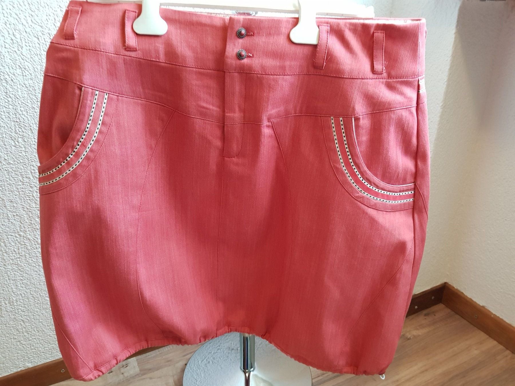 Gonne: Jupe en Jeansstoff NEU – Nuovo (secondo la descrizione) da Flaach venduto da shora 4
