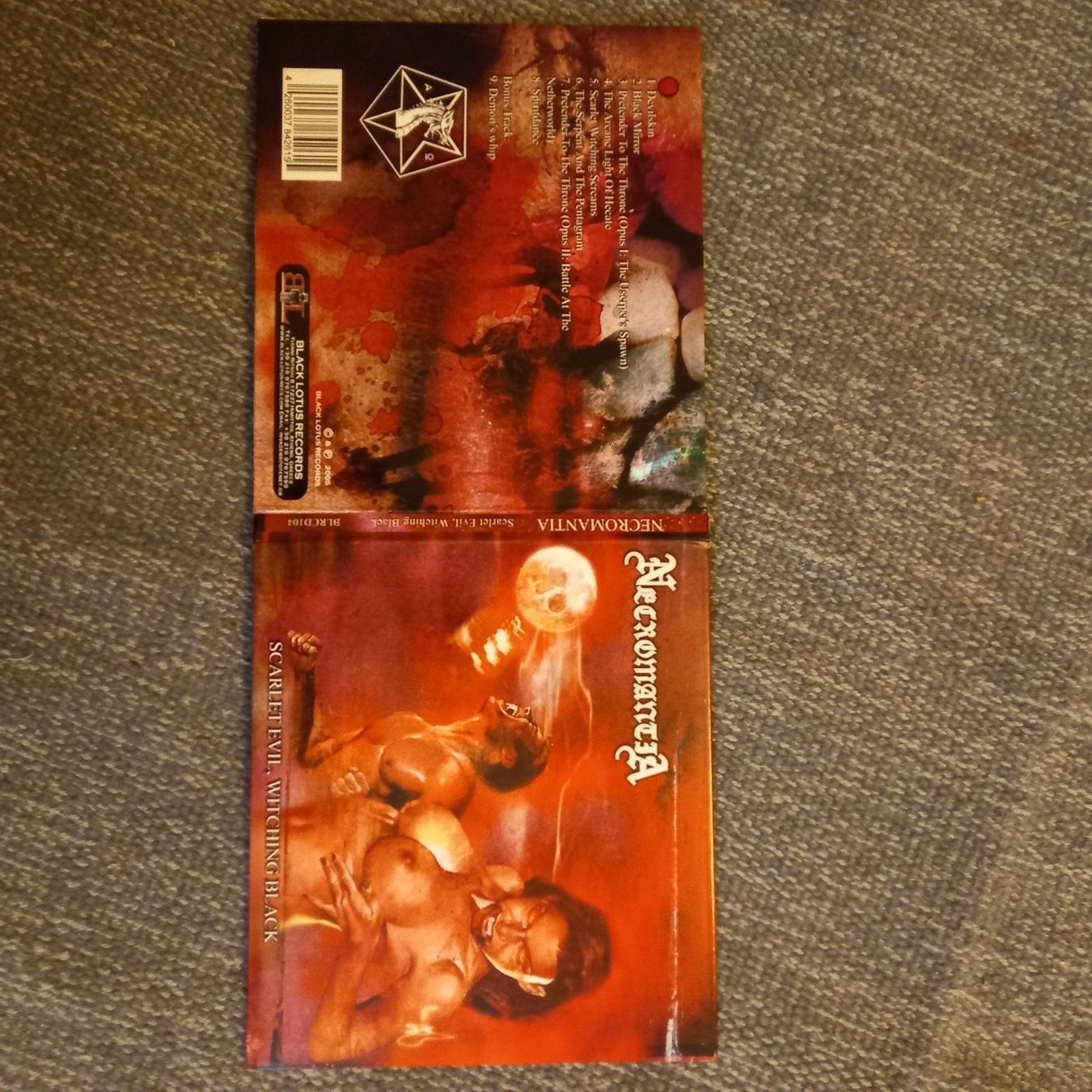 CDs: Necromantia- scarlet evil...(digi) – D'occasion à St-Cergue par VeganWarrior