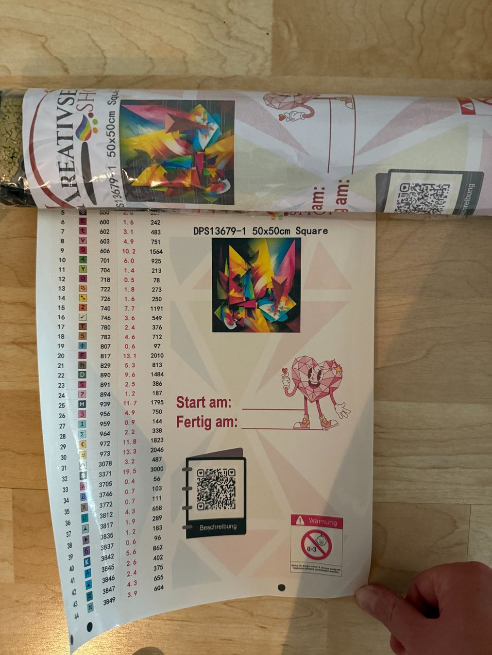Bastelsets: Set "Abstrakt" Diamond Painting – Neu (gemäss Beschreibung) aus Kirchberg BE von ram_96lg 1