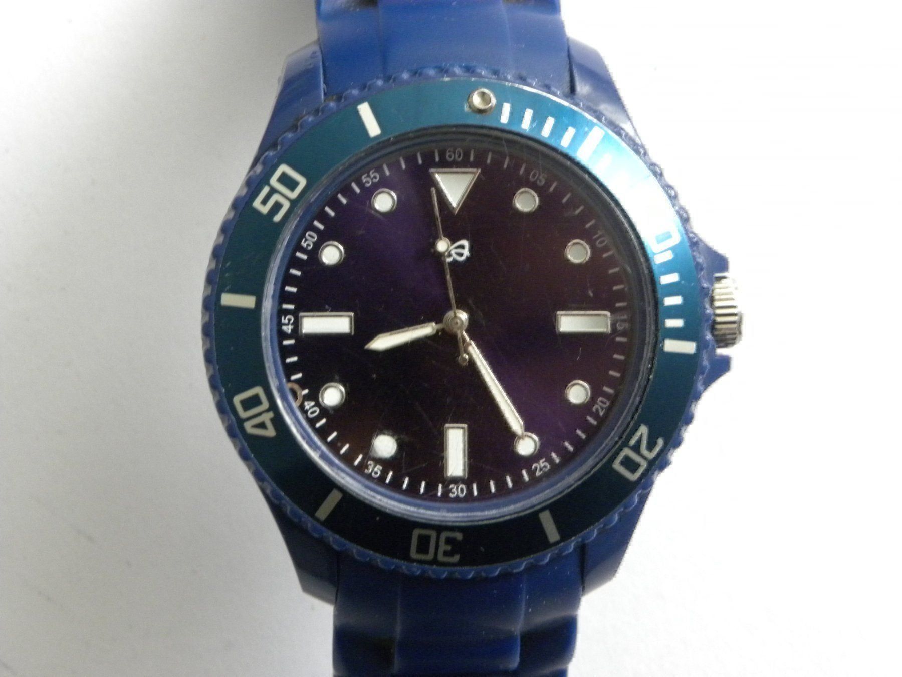 Uhren: Blaue sportliche Uhr Herren – Gebraucht aus Walterswil SO von mel_5b2h 1