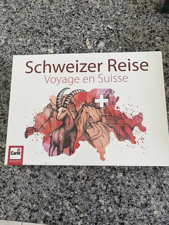 Carlit Giochi: Schweizer Reise Brettspiel (ungeöffnet) – Nuovo e nell'imballaggio originale da Gümligen venduto da NicolasScheidegger