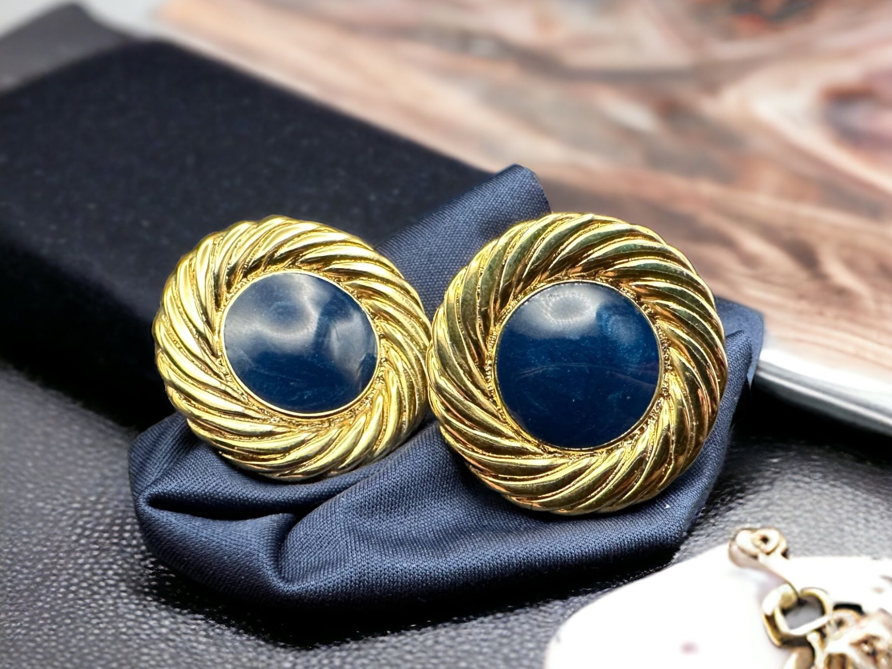 Ohrringe & -stecker: Ohrringe Clips, Luxus-Modeschmuck, Vintage – Gebraucht aus Lamone von LaCantinaMagica 5