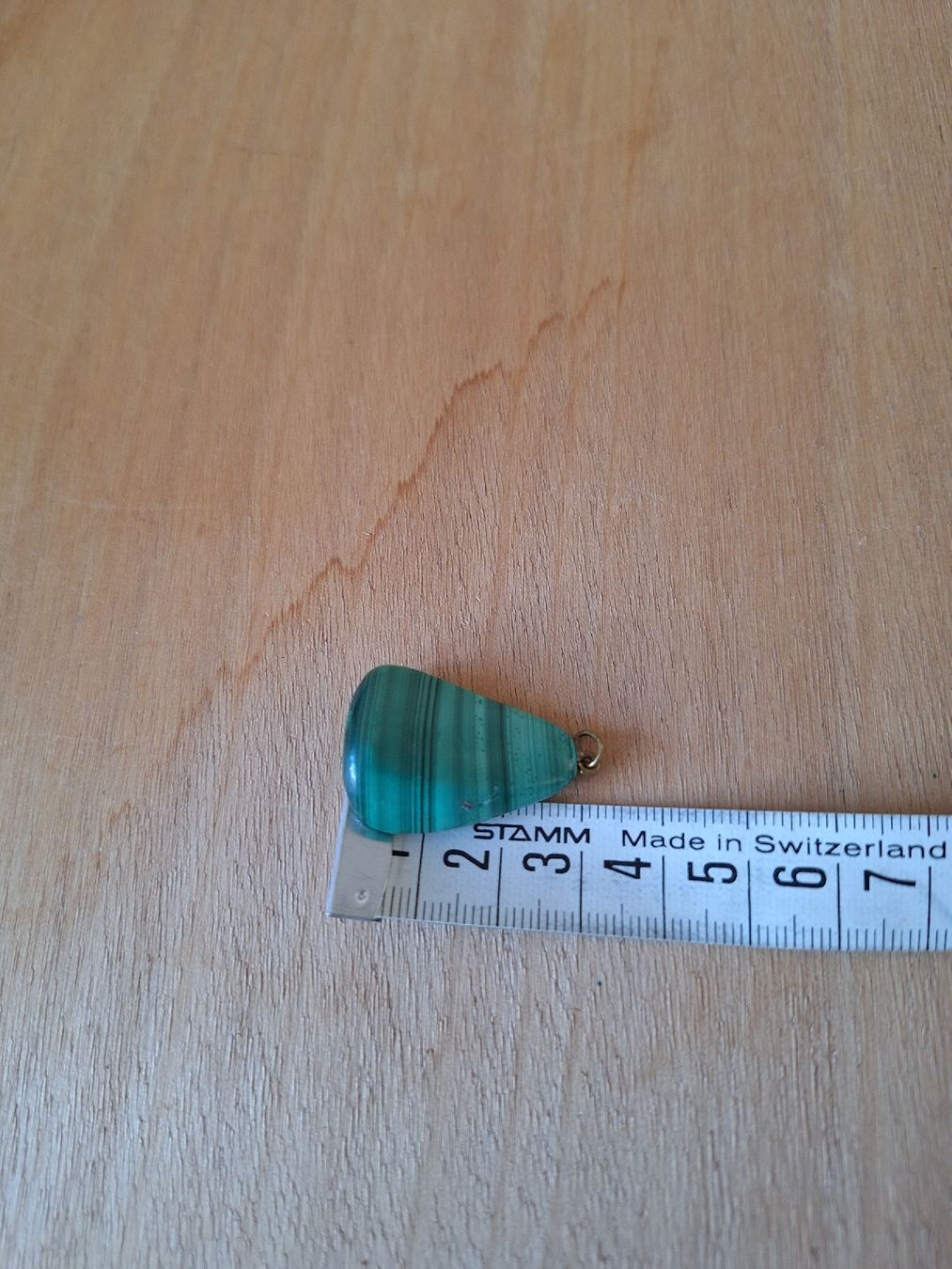 Anhänger: Malachit Anhänger 2.5 cm – Gebraucht aus Wetzikon ZH von Hedi70 1