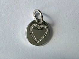 Herz Anhänger Silber 925