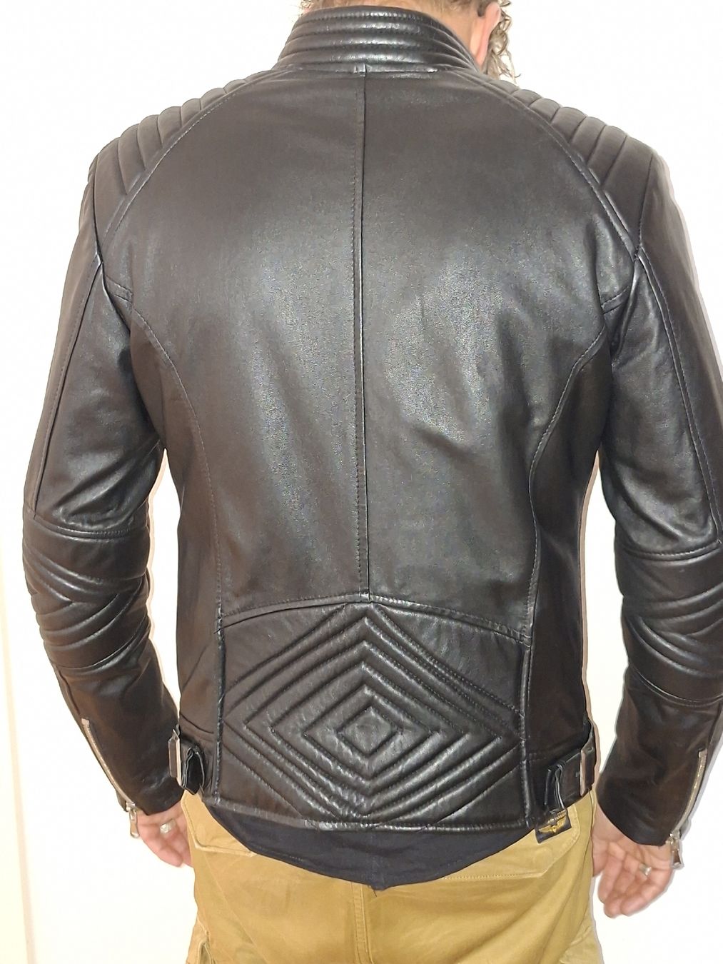 Giacche: Lederjacke schwarz Grösse M neuwertig – Usato da Hondrich venduto da majululu71 3