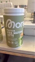 More Protein Iced Matcha Latte Vanille Krümel (Neu)