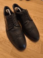JOOP! Herren Lederschuhe Schwarz Gr. 43 – kaum getragen