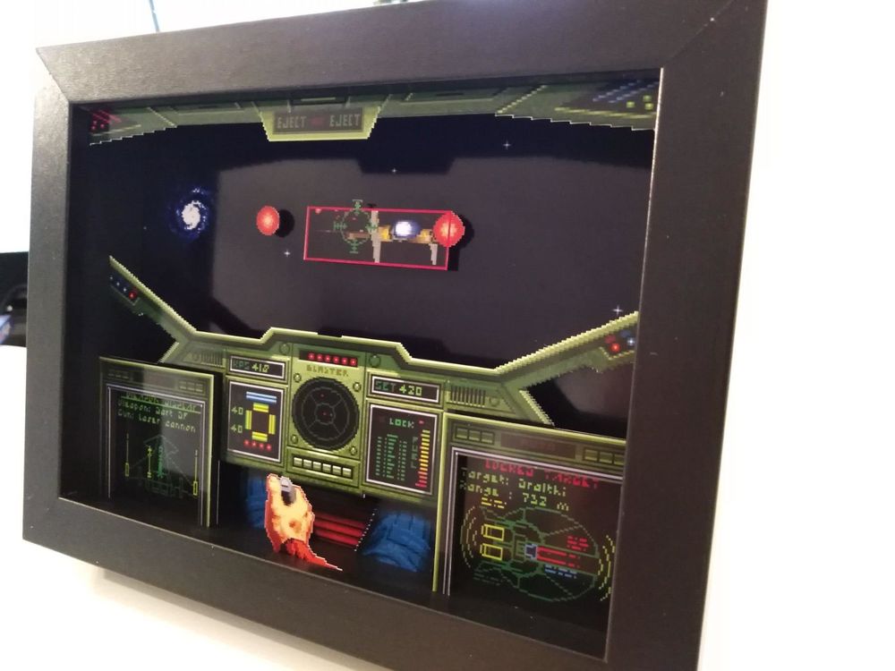 Wing Commander - Papercraft Diorama (Neu (gemäss Beschreibung)) in für ...